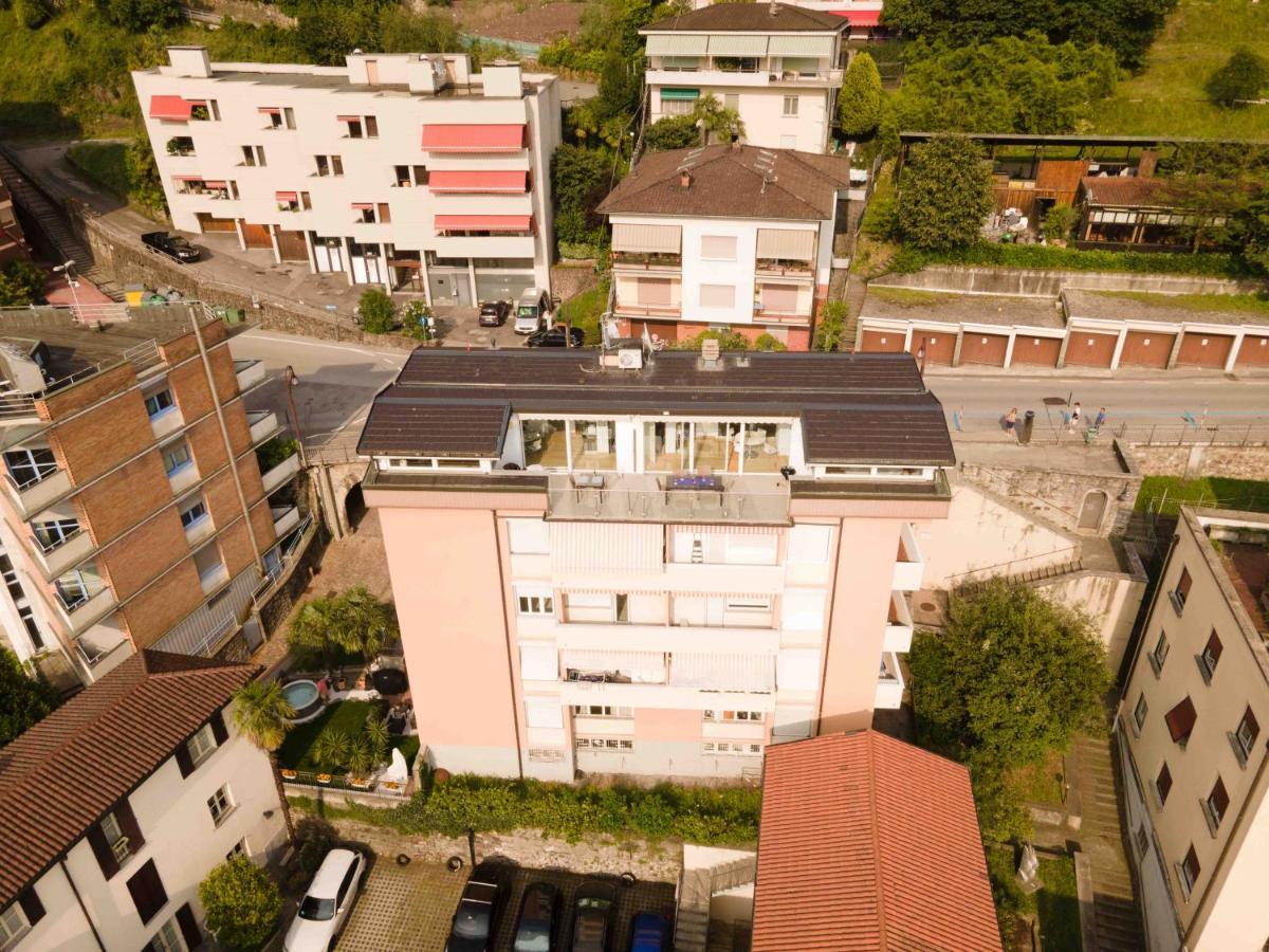Casa Elea_ Panoramic Attic In City Center Campione dʼItalia Exterior foto